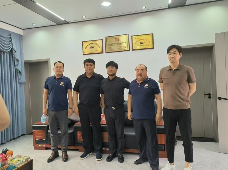 韓國客戶來公司考察洽談合作